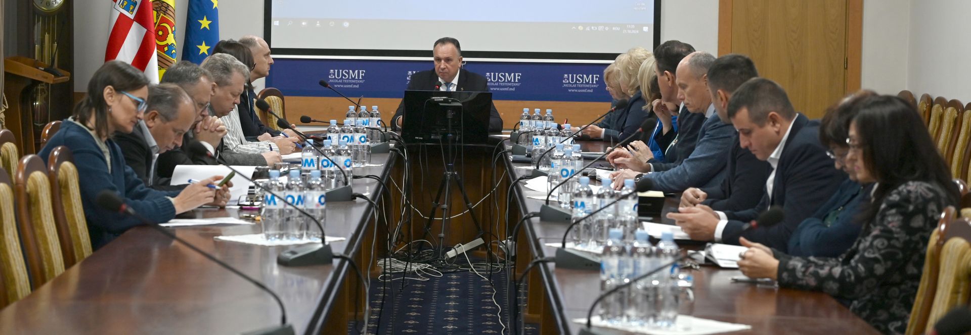 echipa managerială a USMF „Nicolae Testemițanu”